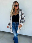 PREORDER: Checkered Miley Dot Cardigan in Four Colors