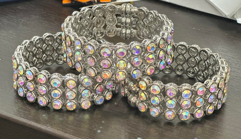 Rhinestone Magnetic Bracelet