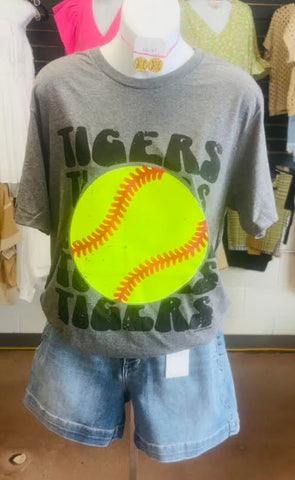TT Big Softball Tigers Tee