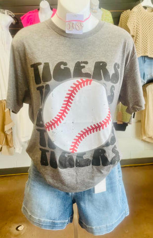 TT Big Baseball Tigers Tee