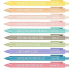 CHRISTIAN PENS 10PCS/SET