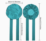 DOUBLE LAYER SATIN BONNET