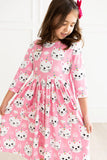 M&R UNICORN KITTIES GIRLS DRESS