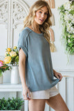 RIB TUNIC TOP