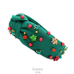 Christmas Theme Knotted Headband