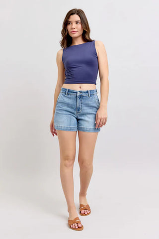 Judy Blue Light Trouser Shorts