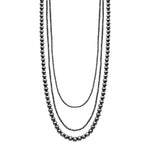 3 Layered Navajo Pearl Necklace