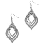 Triple Layer Pointy Teardrop Earring