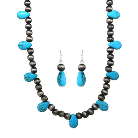 Semi Genuine Navajo Pearl Necklace