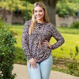 LEOPARD LONG SLEEVE TOP