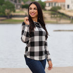 BUFFALO PLAID TOP