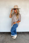 PREORDER: Joey Washed Cotton Boyfriend Tee Fall Colors