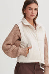 Puffer Vest With Zipper