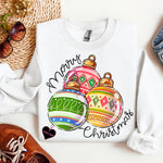 Merry Christmas Balls Sweatshirt