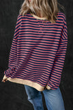 Stripe Oversized Sweatshirt