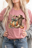 Howdy Pumpkin Western Fall Graphic Tee