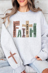 Faith Christian Graphic Fleece Sweatshirts