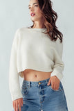BELLA CROP SWEATER