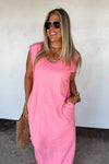 PREORDER: Relaxed Summer Split Hem Dress