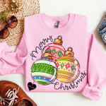 Merry Christmas Balls Sweatshirt