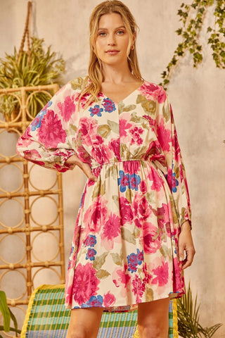 THE BEAUTY FLORAL DRESS