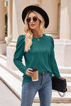 Mandy Round Neck Puff Sleeve Blouse