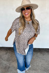 PREORDER: Joey Washed Cotton Boyfriend Tee Fall Colors