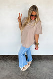 PREORDER: Joey Washed Cotton Boyfriend Tee