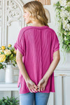 RIB TUNIC TOP