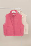 Puffer Vest With Zipper