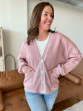 PREORDER: Hopelessly Devoted Button Front Cardigan