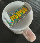 Mama Acrylic Cup Toppers