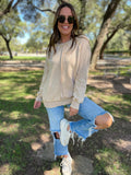 Elliott Exposed Seam Sweatshirt in Five Colors