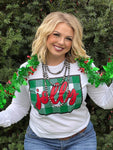 Jolly Plaid Tee
