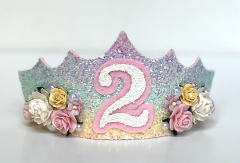 Birthday Rainbow Crown