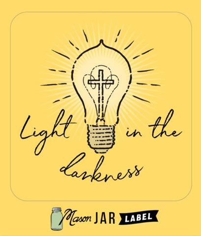 LIGHT IN THE DARKNESS STICKERS