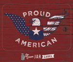 PROUD AMERICAN STICKERS