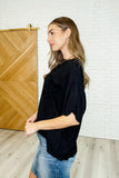 Bare Necessitee Relaxed Tee in Black