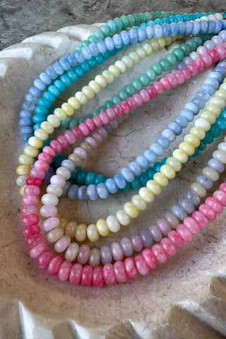 PREORDER: Summer Bead Stone Necklace