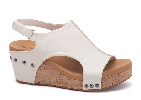 CORKY'S CARLEY WEDGE SANDALS