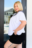 Casually Boho Keyhole Neckline Top
