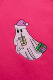 PREORDER: Bougie Santa Ghost Embroidered Sweatshirt