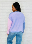 Coffee Date Color Block Cardigan