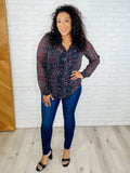 Doing the Most Polka Dot Blouse