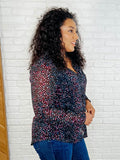 Doing the Most Polka Dot Blouse