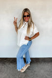 PREORDER: Joey Washed Cotton Boyfriend Tee