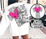 We Love Because He Loved Us Sweatshirt