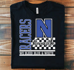 Laura- Newcastle Racer We Bleed Spirit Tee