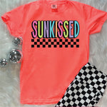 Sunkissed Checkered Summer Tee