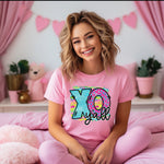 XOXO Yall on Pink Tee